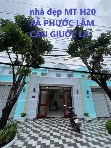 NHÀ MẶT TIỀN HL20 XÃ PHƯỚC LÂM ,CẦN GIUỘC LA 