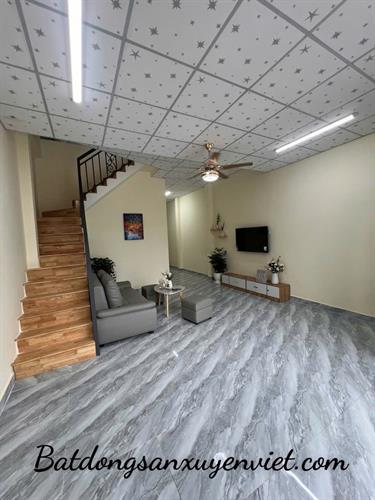 NHÀ MẶT TIỀN HL20 XÃ PHƯỚC LÂM ,CẦN GIUỘC LA 