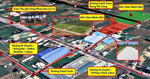 Đất nền giá rẻ Hàm Thuận Nam 
