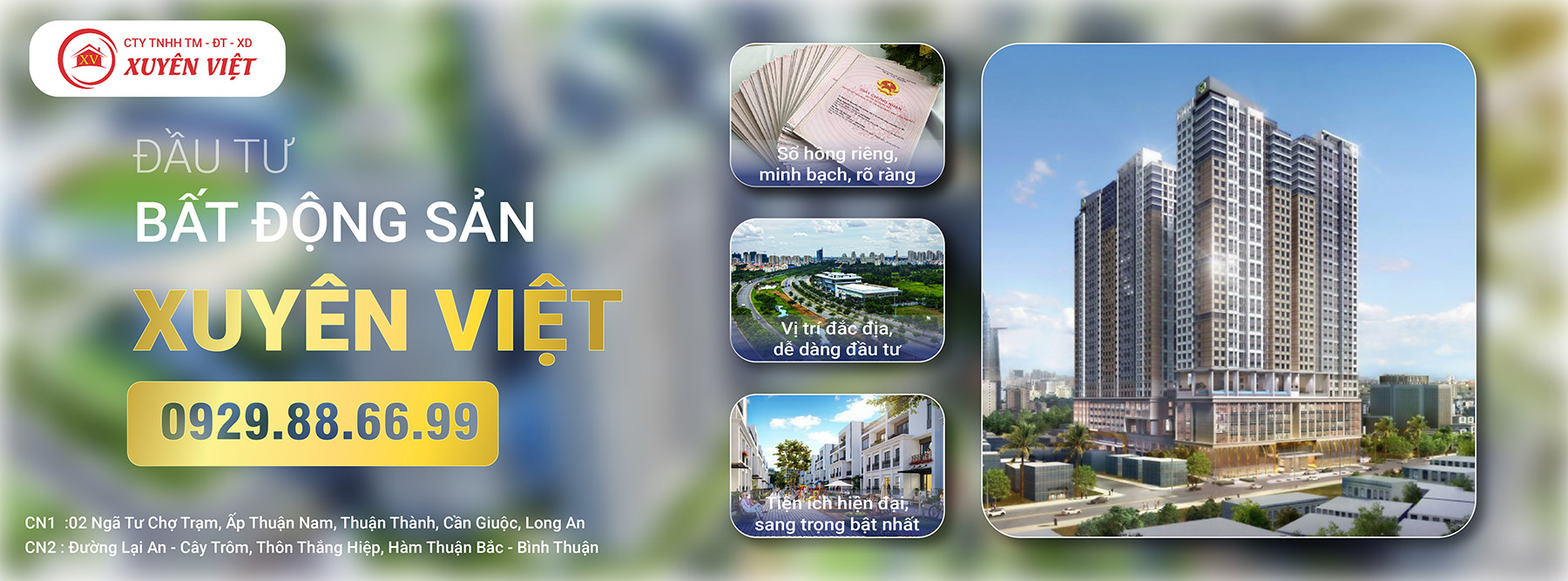 Bất động sản Bình Thuận, Bất động sản Long An uy tín